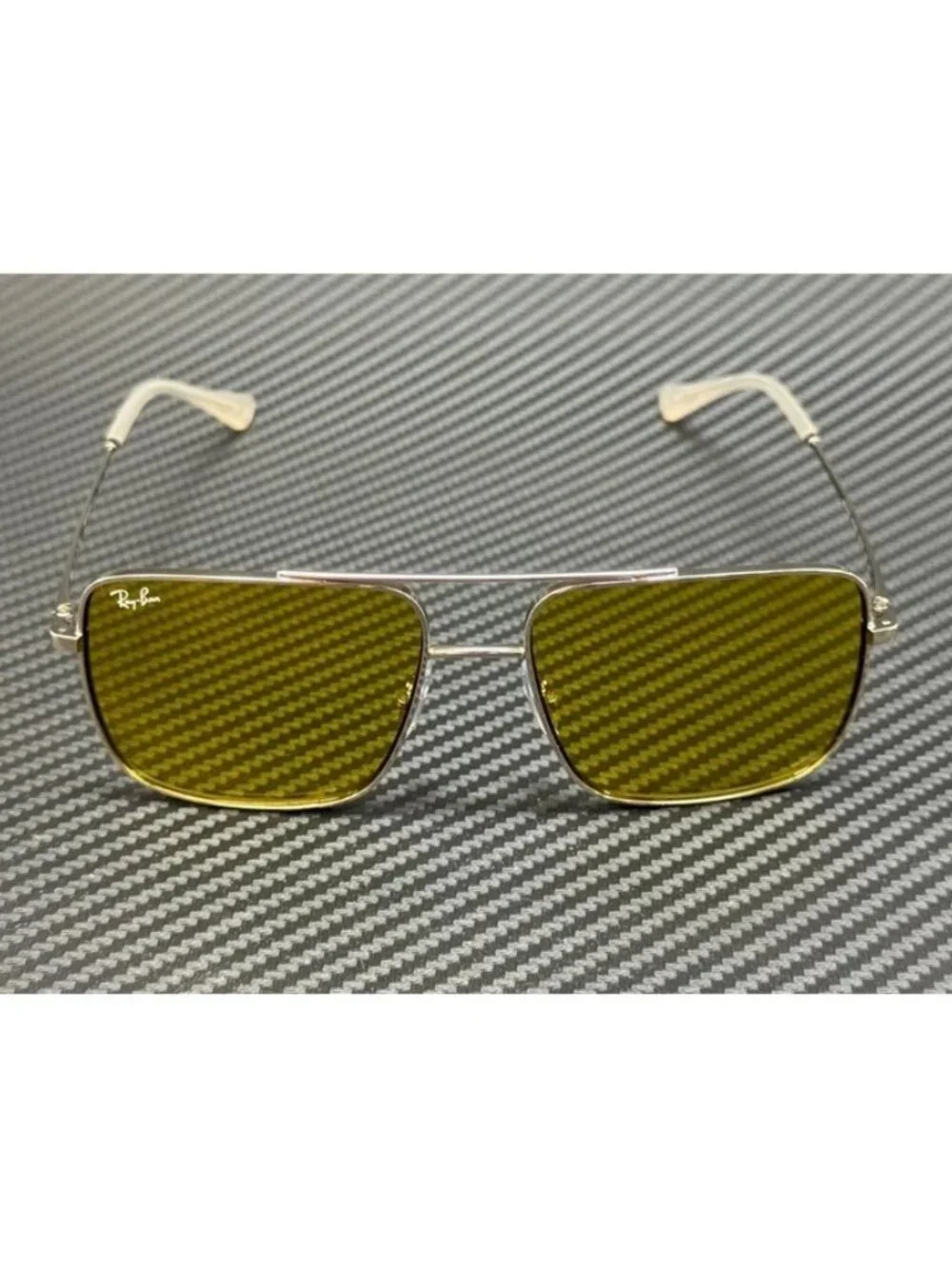 New Ray-Ban Men Silver Sunglasses 54-16-145